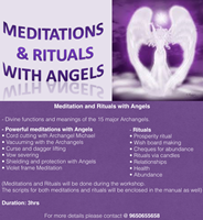 Meditation & Rituals with Angels Workshop