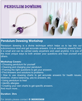 Pendulum Dowsing Workshop